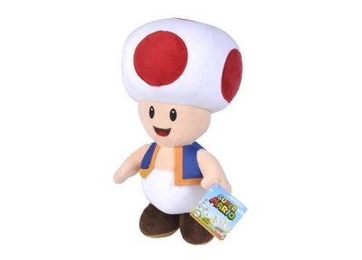 Super Mario - Toad Pluche, Jumbo - 50 cm - Knuffel