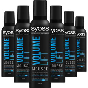 Syoss Volume Lift haarmousse - 6 stuks voordeelverpakking