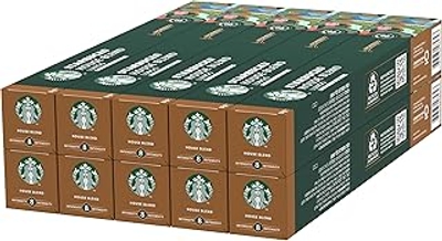 STARBUCKS House Blend by Nespresso, Medium Roast, Koffiecapsules 10 x 10 100 Capsules