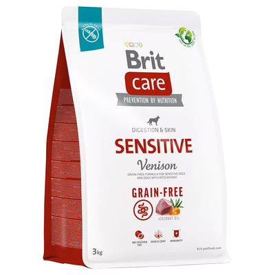 2x3kg Brit Care Hond Graanvrij Sensitive Wild & Aardappel droog hondenvoer - hondenbrokken