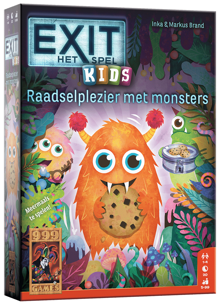 999 Games EXIT - Kids Raadselplezier met Monsters