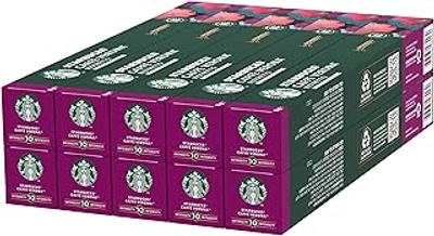STARBUCKS Caffé Verona by Nespresso, Dark Roast, Koffiecapsules 10 x 10 100 Capsules