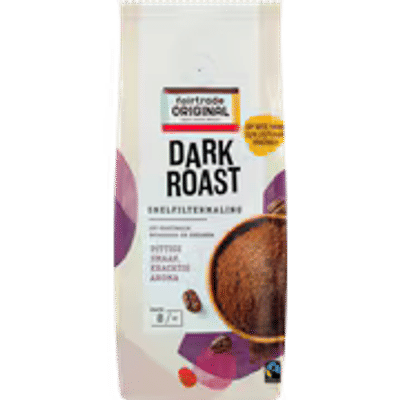 Fairtrade Original Dark Roast Snelfiltermaling 250g