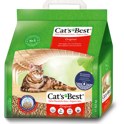 Öko Plus Originele Cat's Best Kattenbakvulling - 10 liter