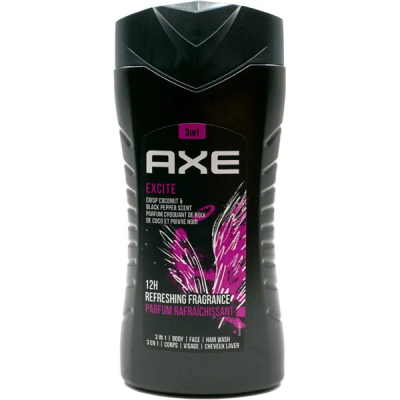 Axe Excite shower gel 3in1 250ml