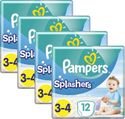 Pampers Splashers  zwemluiers maat 3-4 - 48 stuks