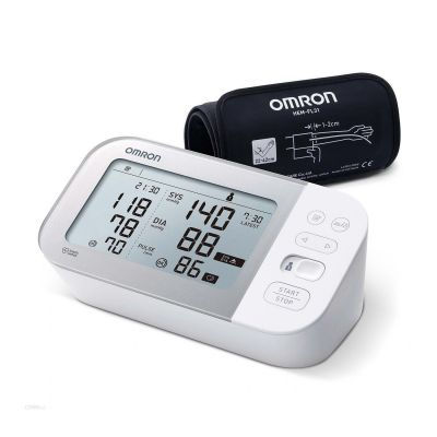 Omron M6 Comfort - Bloeddrukmeter Bovenarm - Aanbevolen door Hartstichting - Blood Pressure Monitor met Hartslagmeter