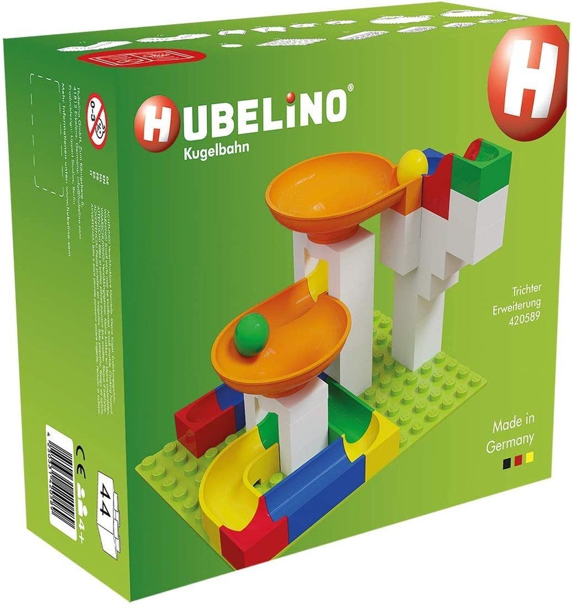 hubelino-knikkerbaan-uitbreidingsset-trechter-44dlg