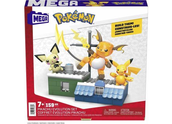 - Pokemon Fisher Price Mega Construx Pokemon Pikachu Evoluti