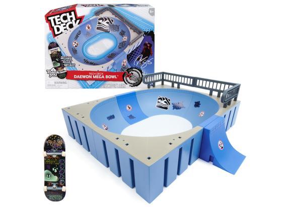 Tech Deck X-Connect Park Creator - Daewon Mega Bowl - aanpasbare ramp met uniek vingerskateboard