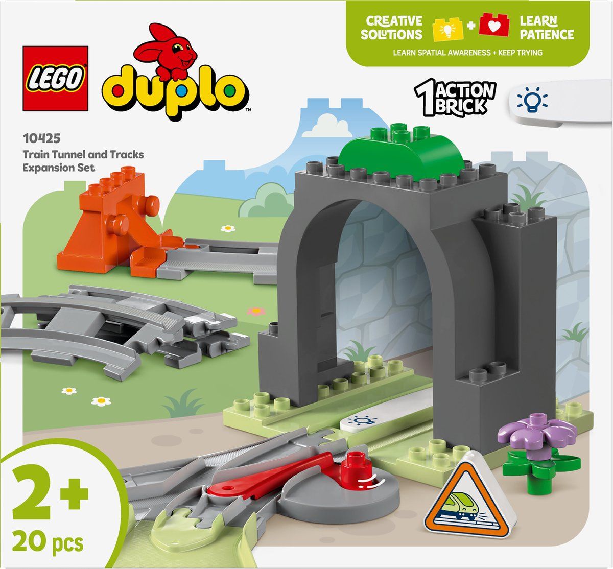 LEGO DUPLO Stad Treintunnel en rails uitbreidingsset 10425