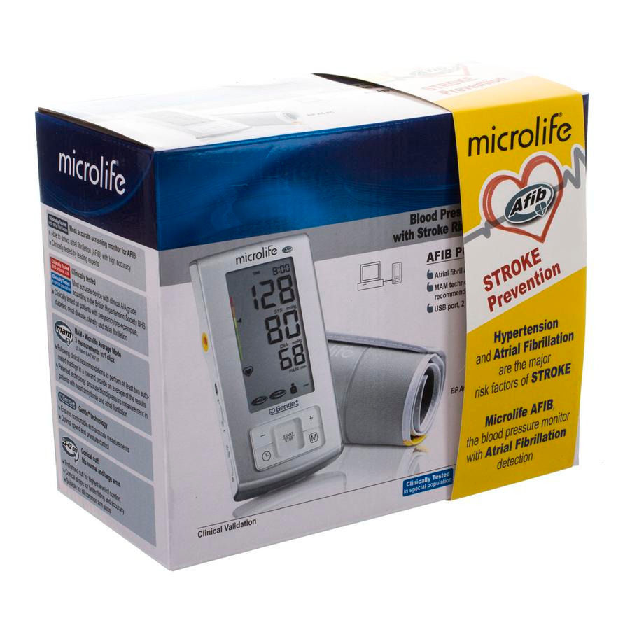 Microlife Bpa6 Bloeddrukmeter Pc