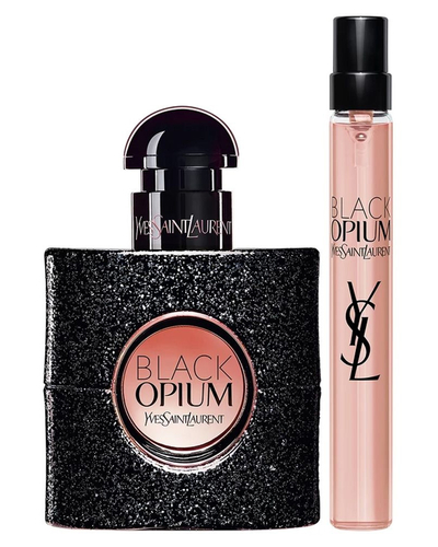 Yves Saint Laurent Black Opium Giftset - 90 ml eau de parfum spray + 10 ml eau de parfum tasspray - cadeauset voor dames