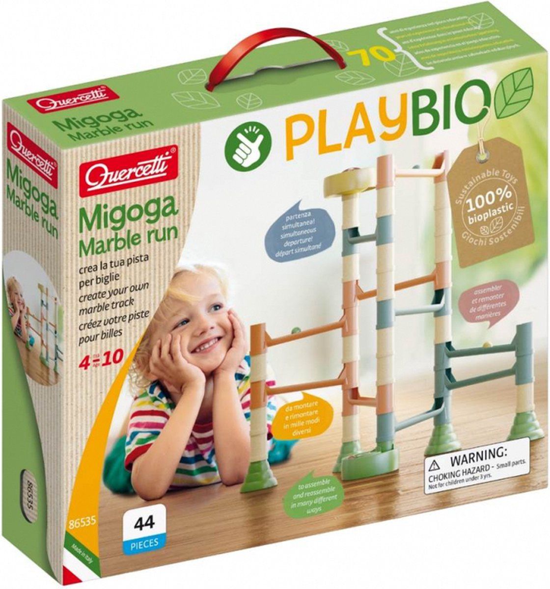 Quercetti Knikkerbaan Migoga Marble Run Junior 49-delig