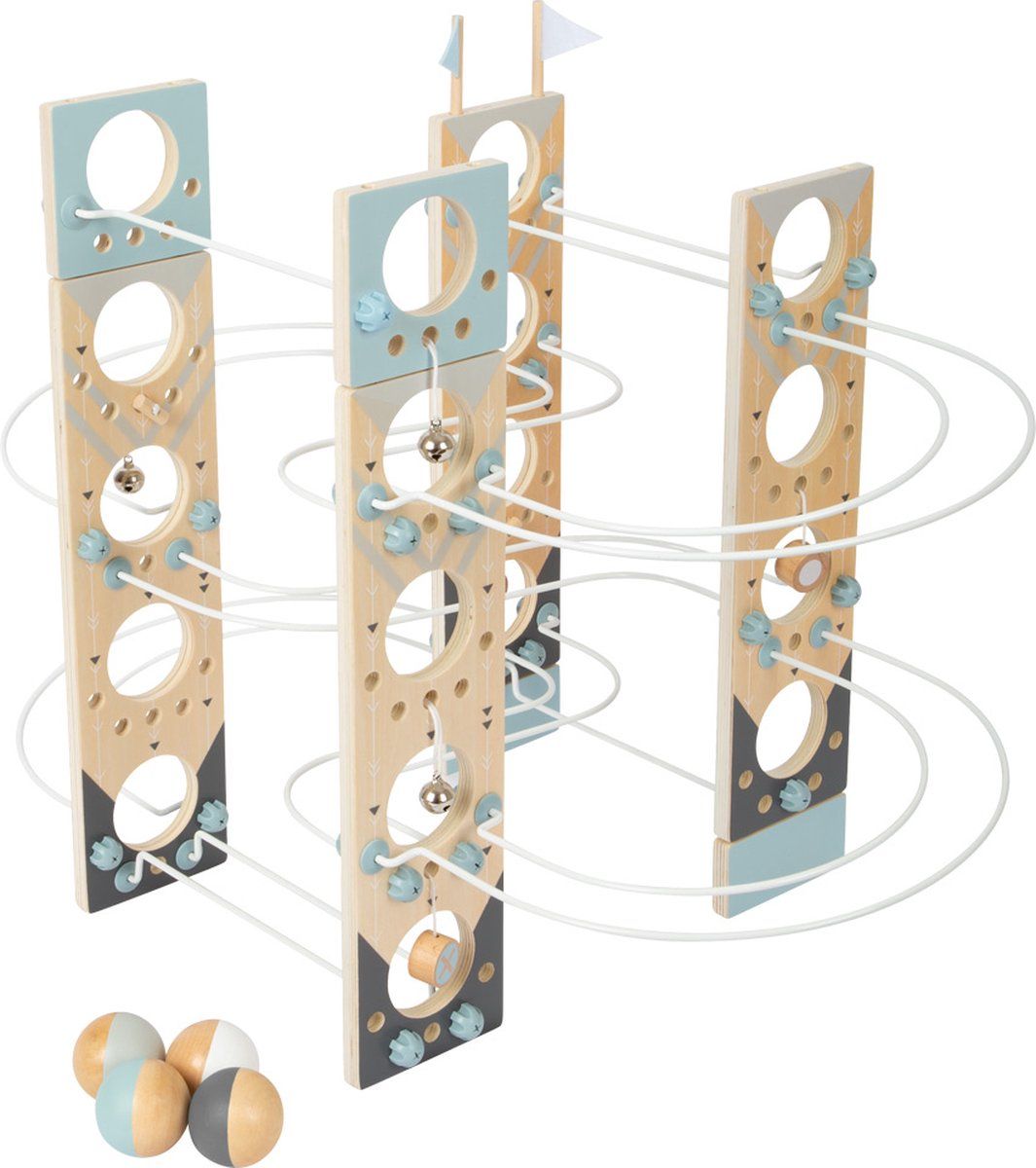 Small Foot - Houten Modulaire Knikkerbaan