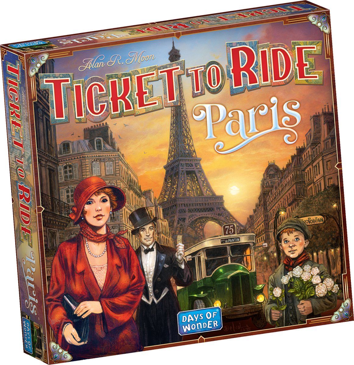 Days of Wonder - Ticket to Ride Paris - Stedeneditie - Engelstalig Bordspel