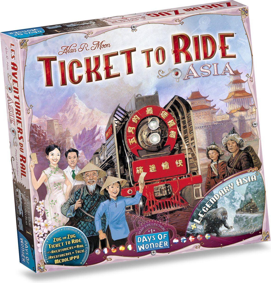 Days of Wonder Ticket To Ride - Map Collection: Asia