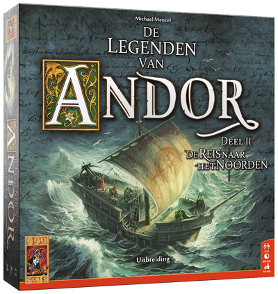 999 Games De Legenden van Andor: De Reis naar het Noorden (Deel II)