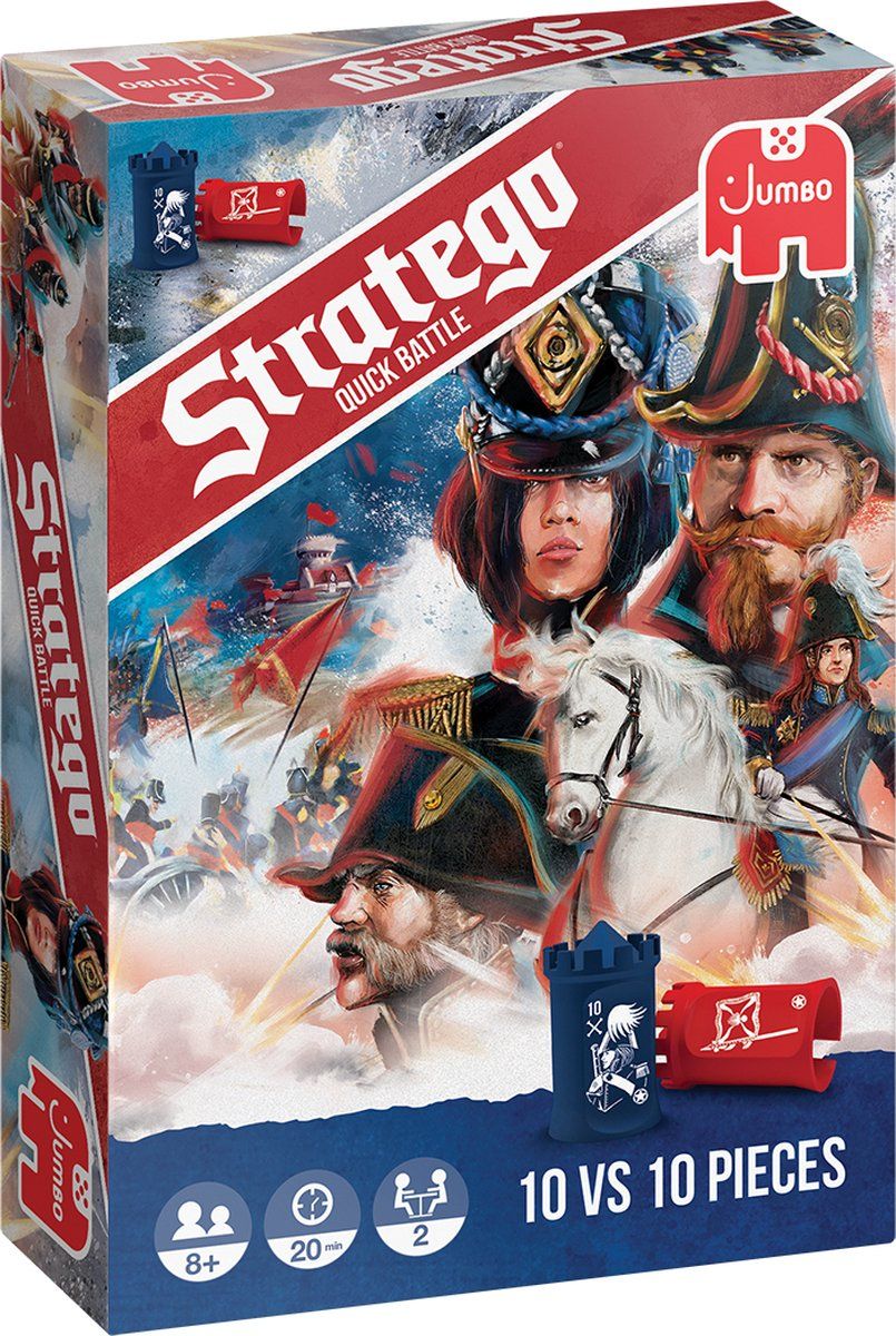 Jumbo Stratego Quick Battle - Bordspel