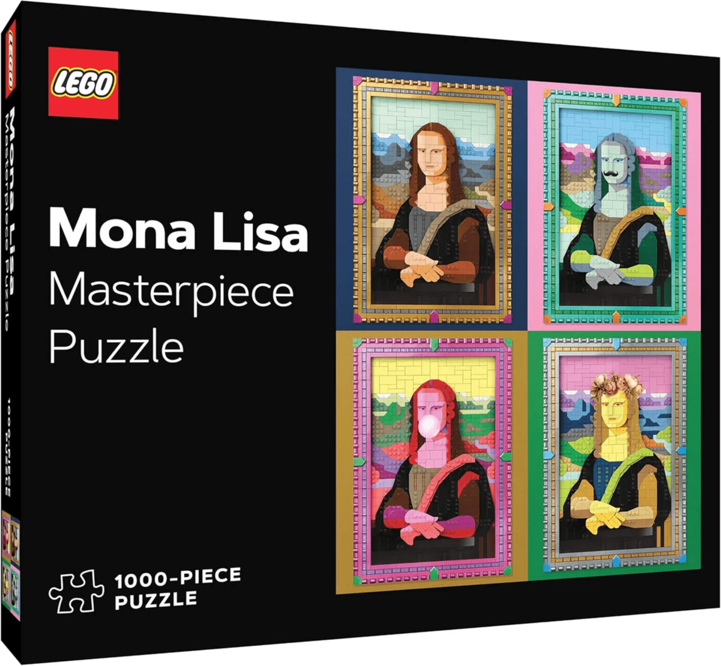 LEGO Masterpiece Puzzle: Mona Lisa puzzel van 1000 stukjes