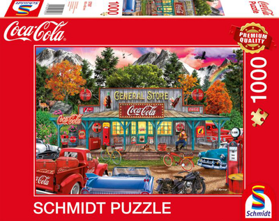 Schmidt Coca Cola Shop – 1000-delige Puzzel | Schmidt