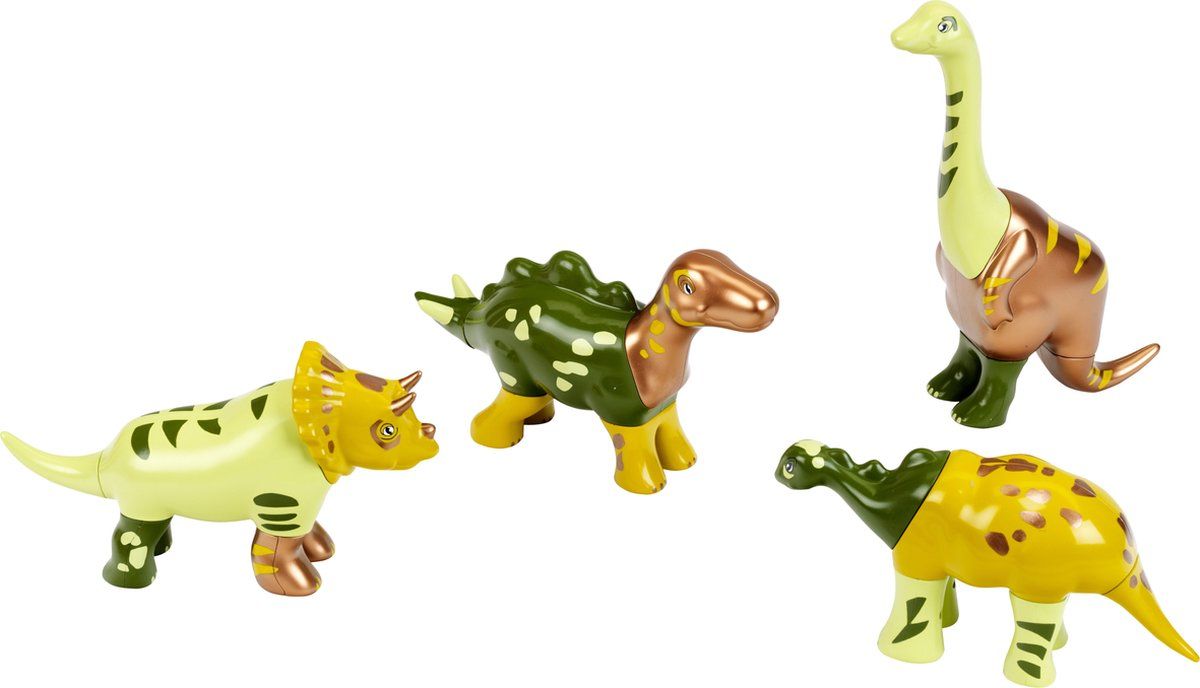 Klein Toys Early Steps magnetische dinosauruspuzzel - 4 dinosaurussen - 16-delig