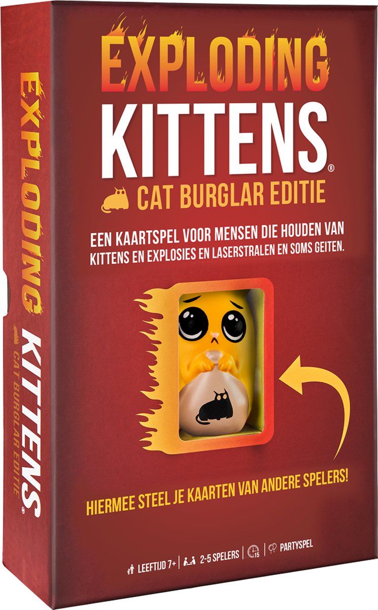 Exploding Kittens Exploding Kittens - Cat Burglar Editie [NL]