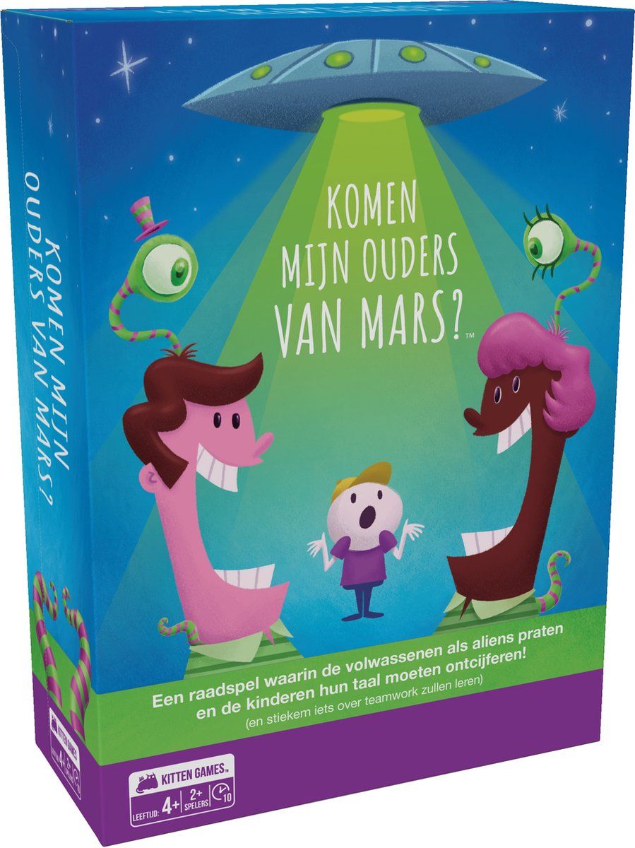 Exploding Kittens - Komen mijn ouders van Mars? - Nederlandstalig Kaartspel