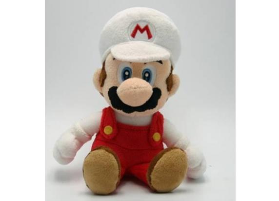 Nintendo - Super Mario Bros Nintendo Mario Bros Plush Fire Mario 20cm