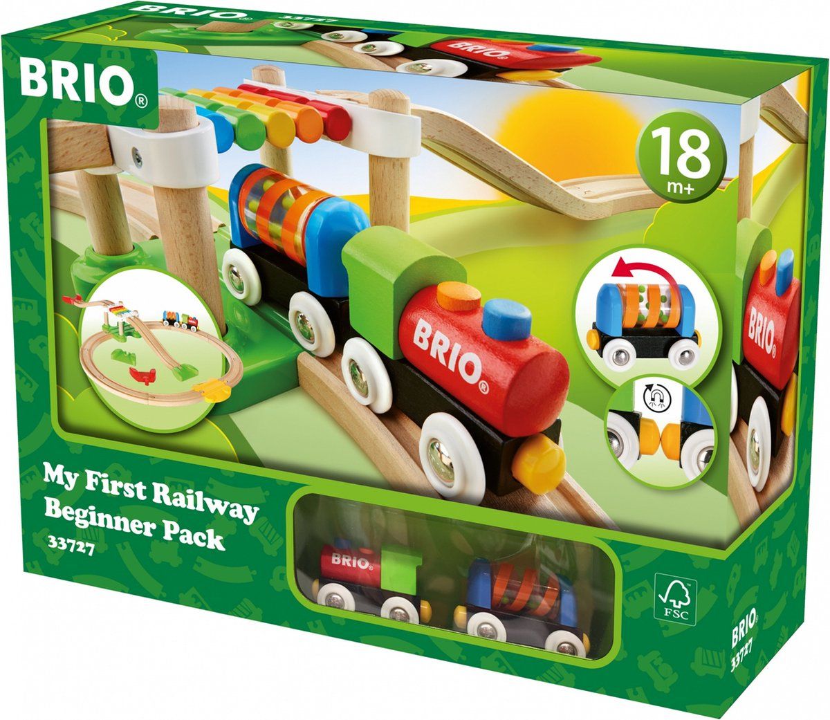 BRIO Luxe Treinset - 33727