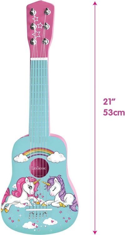 Mijn eerste houten gitaar eenhoorn - 21 ''