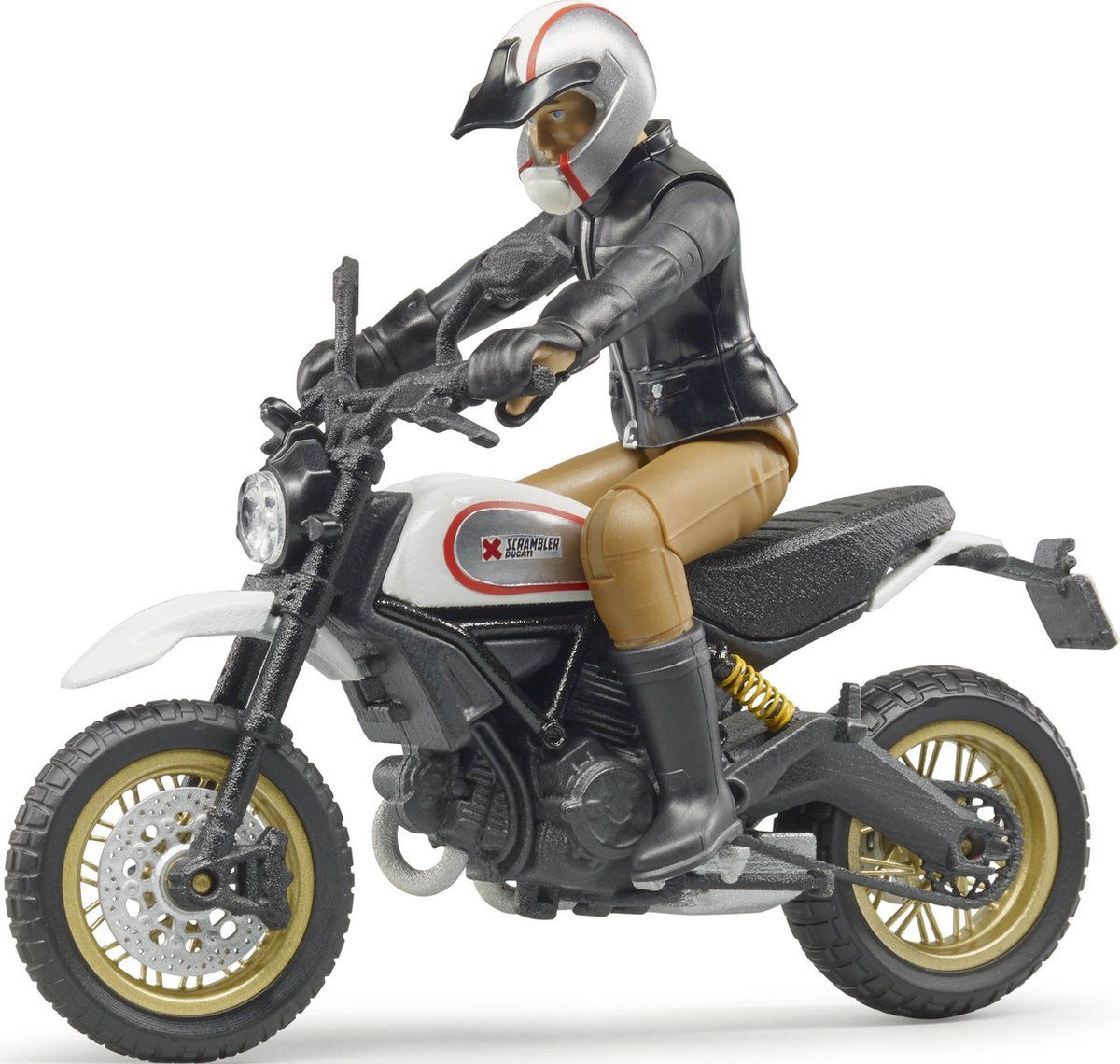 Bruder - Ducati Scrambler Desert Sled kuskilla (BR63051)