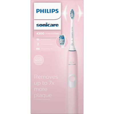 Philips Sonicare ProtectiveClean 4300 - Elektrische Tandenborstel - Roze - HX6806/04