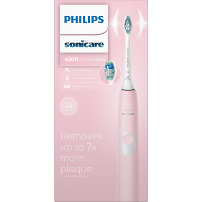 Philips Sonicare ProtectiveClean 4300 - Elektrische Tandenborstel - Roze - HX6806/04