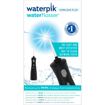 WaterPik WP 462 EU - Cordless Plus Waterflosser - Zwart