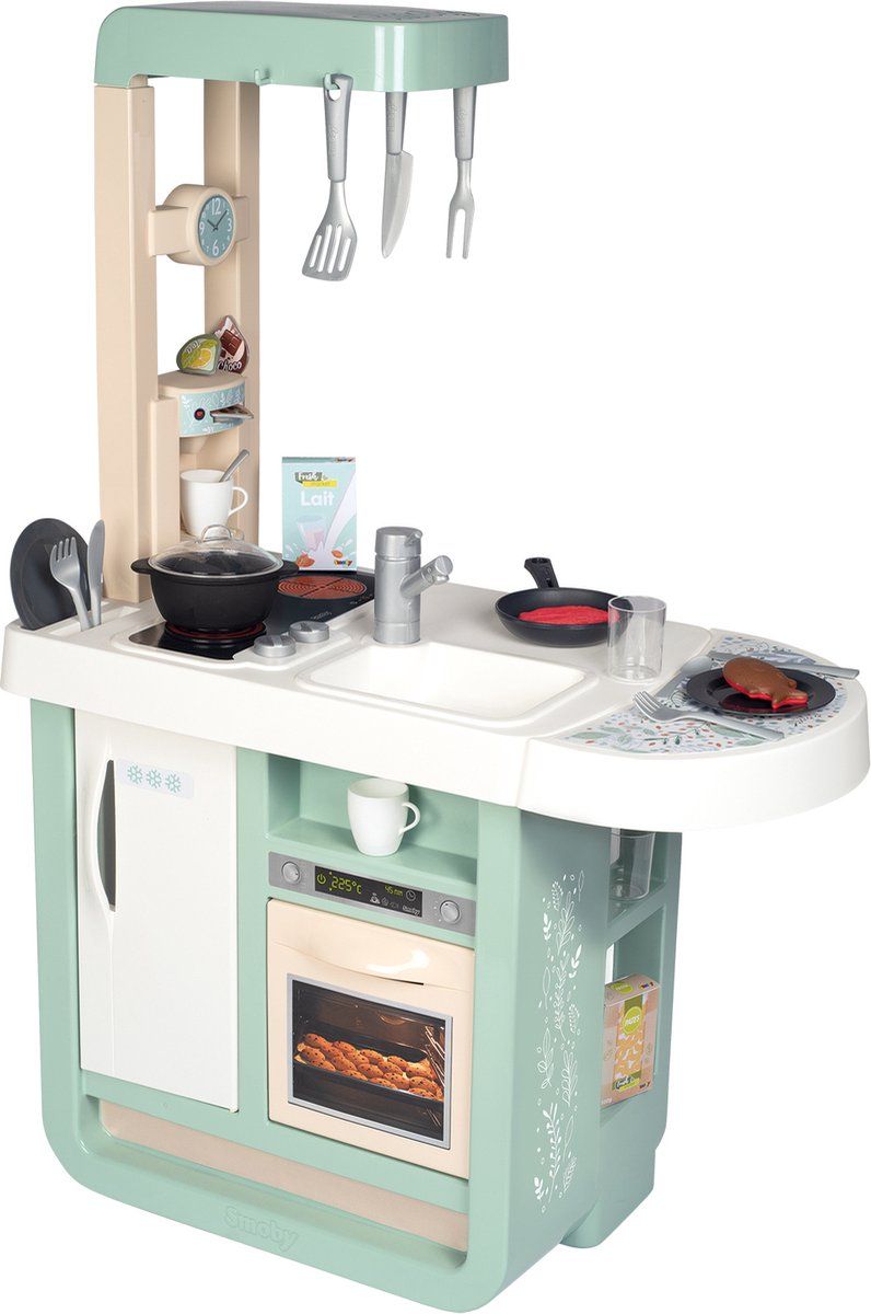 Smoby Cherry Kitchen - 96 cm hoog - vanaf 3 jaar - Speelkeuken