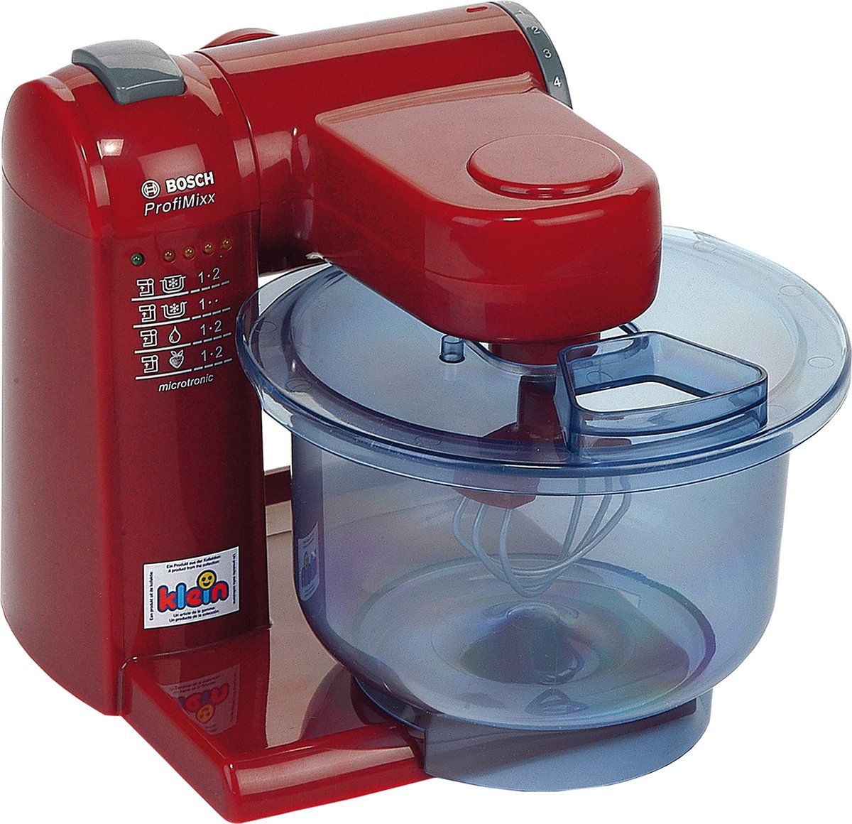 Klein Toys Bosch speelgoedkeukenmachine - incl. mixer en roerfunctie - rood