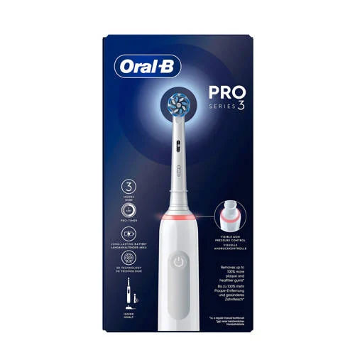 Oral-B Pro 3 3000 elektrische tandenborstel - Wit