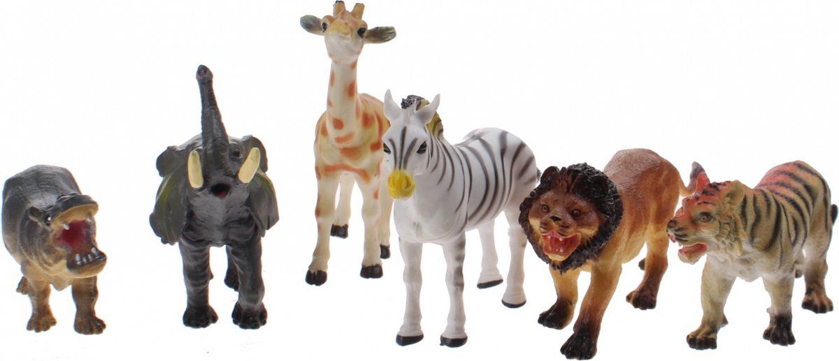 Animal World Wilde Dieren - Speelfiguren Assortiment in Doos