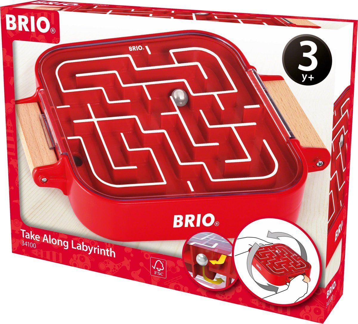 BRIO Take Along Labyrint -34100