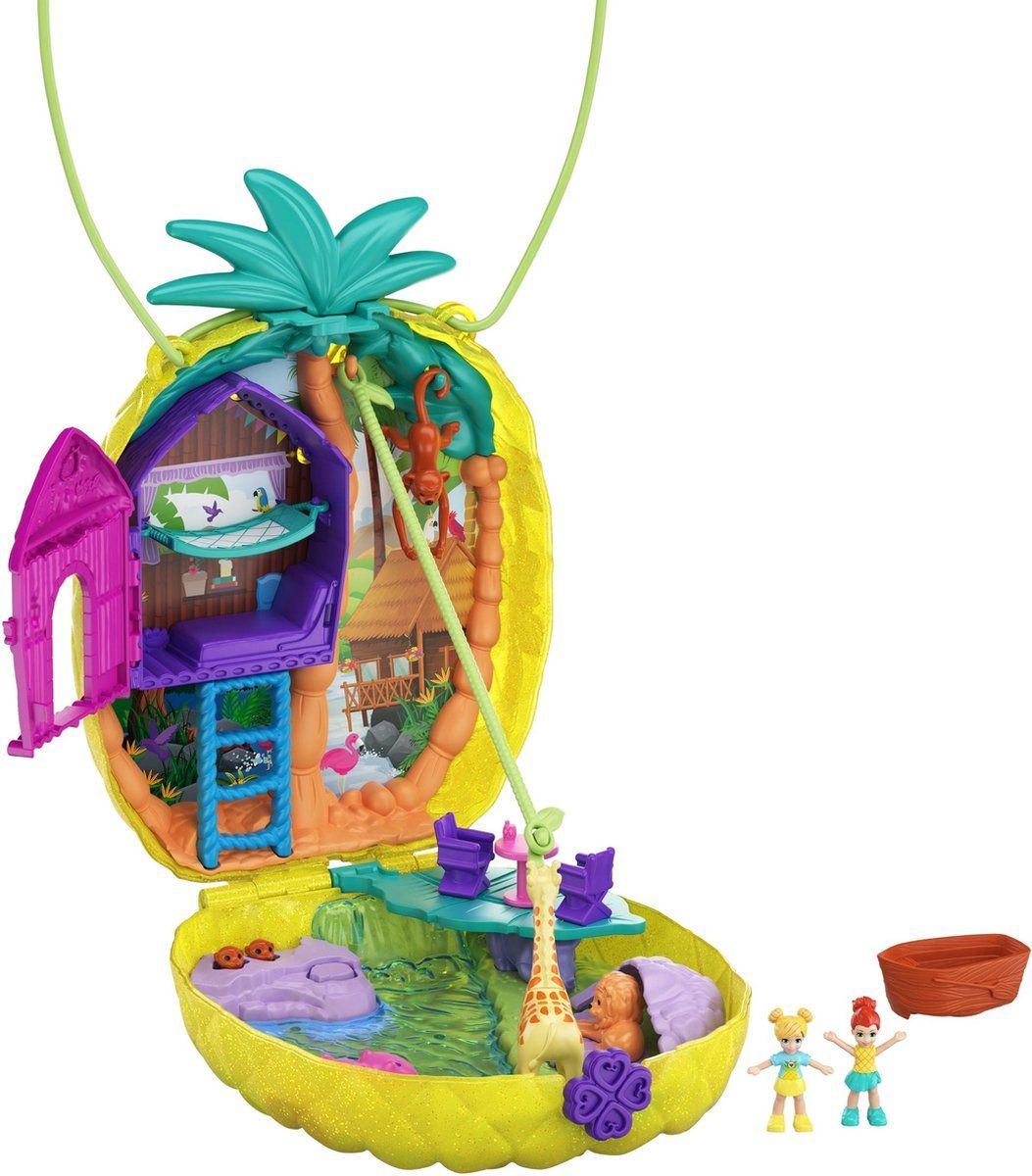 Polly Pocket Polly & Lila Ananas tasje