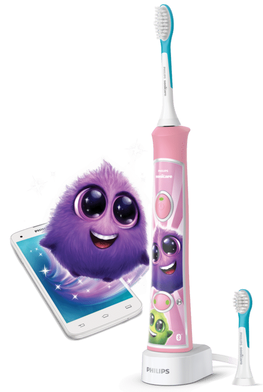 Philips Sonicare For Kids HX6352/42 - Elektrische tandenborstel voor kinderen - Roze