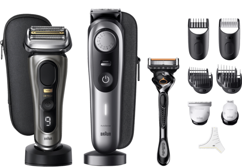 Braun Series 9 Pro+ 9515s Grafiet + Braun BT9440