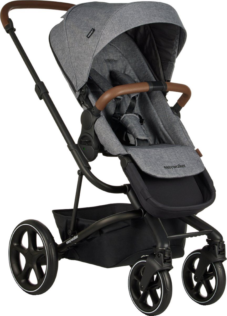 Easywalker Harvey 3 Kinderwagen Exclusive Grey