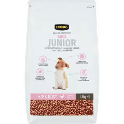 Jumbo Hondenbrokken Junior Kip & Rijst 1,5kg