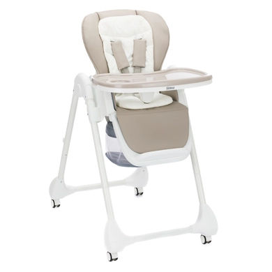 fillikid Mio kinderstoel wit/taupe