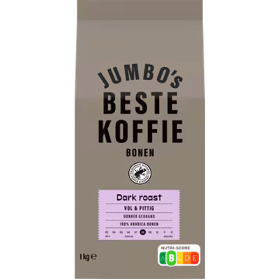 Jumbo's Beste Koffiebonen Dark Roast 1kg