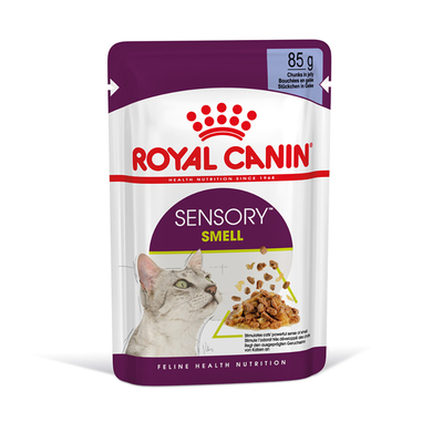 48x85g Royal Canin Sensory Smell in jelly nat kattenvoer - natvoer katten