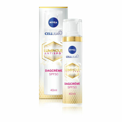 3x Nivea Cellular Luminous Anti-Pigment Dagcrème SPF50 40 ml