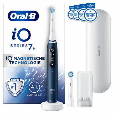 Oral-B iO 7N Elektrische Tandenborstel - Blauw